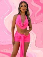 💖 BUBBLEGUM BLISS DRAPE CO-ORD 💖 - Image 3